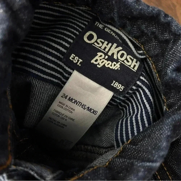 Oshkosh boy  denim jacket 24m - Picture 4 of 8